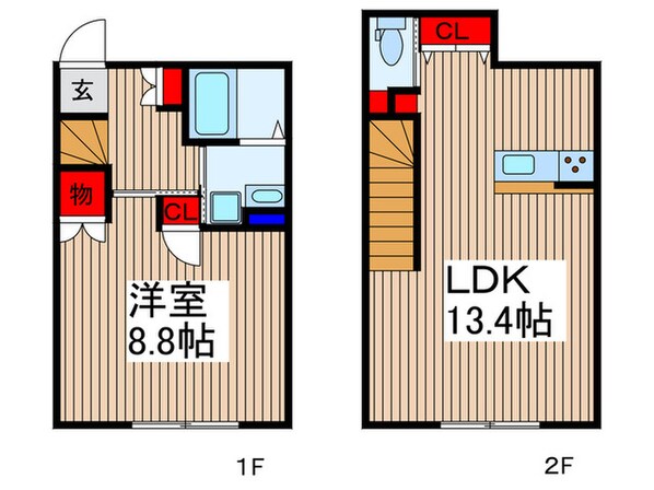 シュロス蓮田の物件間取画像